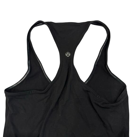 lululemon athletica Tops - Lululemon Cool Racerback Black Longline Tank Est XS